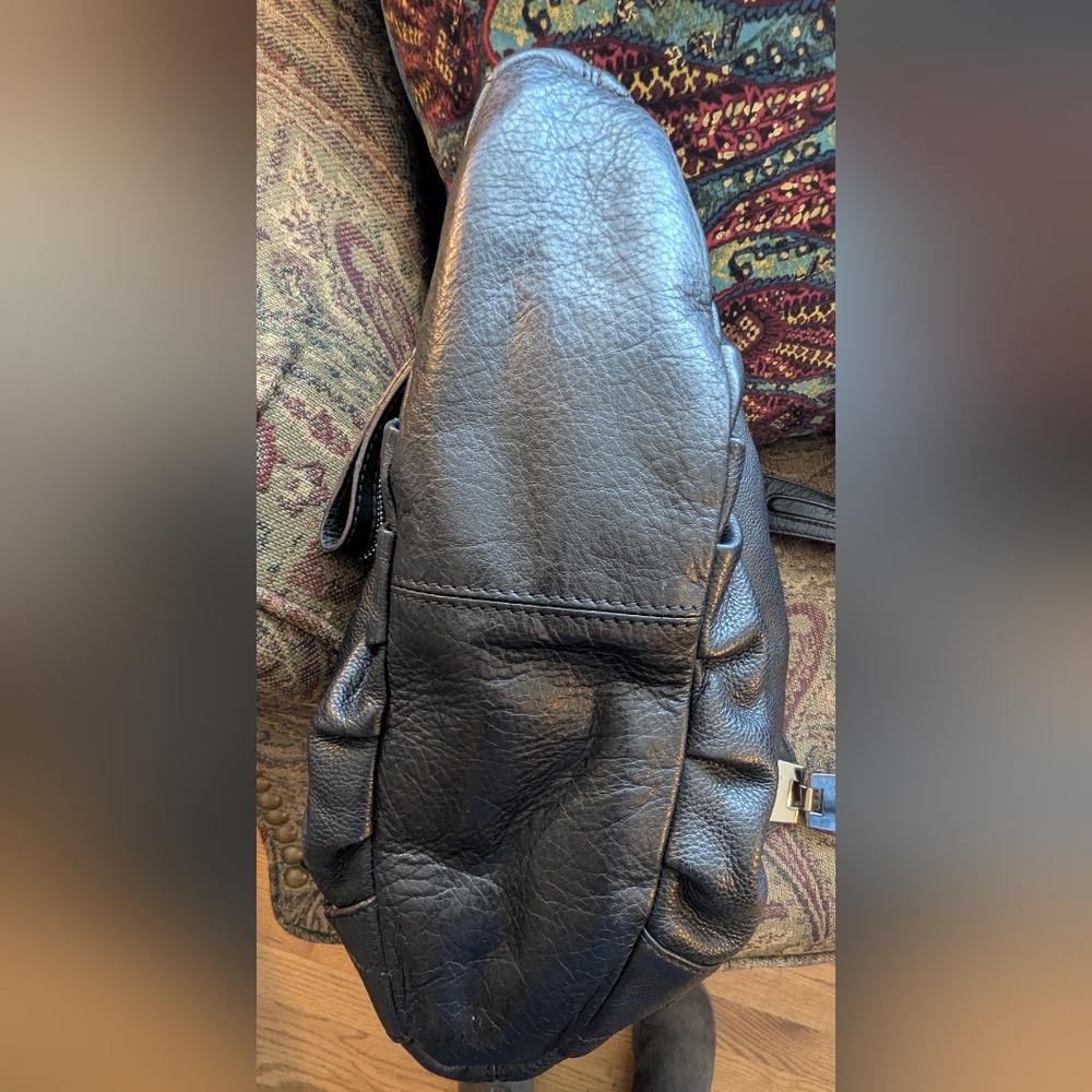 BMackowsky Hobo Bag In Black Leather - Picture 12 of 14